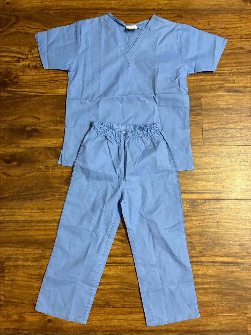 Kids Light Blue Scrubs Set / Costume